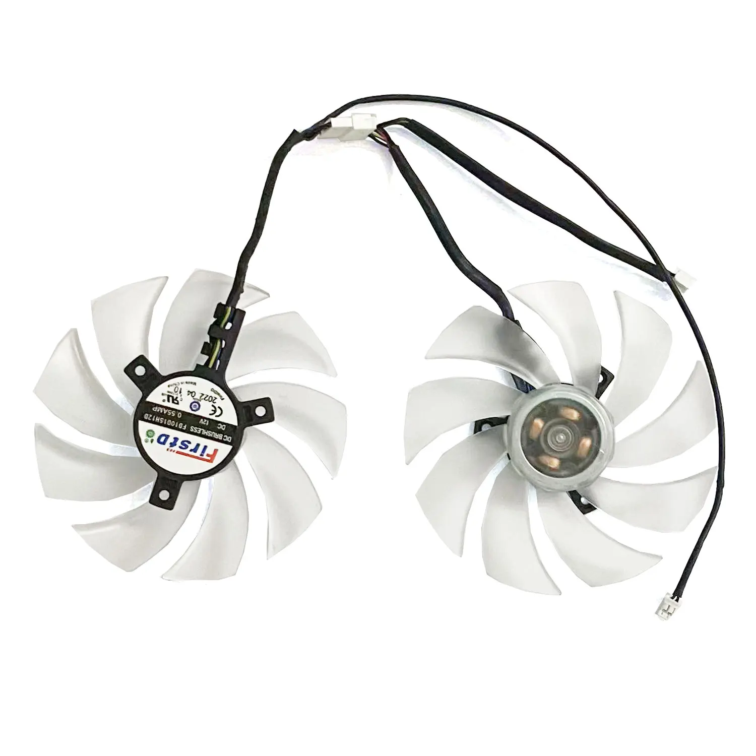 

For PowerColor Hellhound Spectral White AMD Radeon™ RX 6650 XT 8GB GDDR6 GPU FAN 98MM 4PIN FD10015H12D