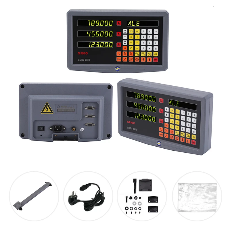 سينو 1 2 3 4 محور LCD DRO شاشة عرض القراءة الرقمية SDS3-1 SDS2MS SDS3MS SDS6-2V SDS6-3V SDS2-3VA SDS200 SDS200S SDS5-4VA
