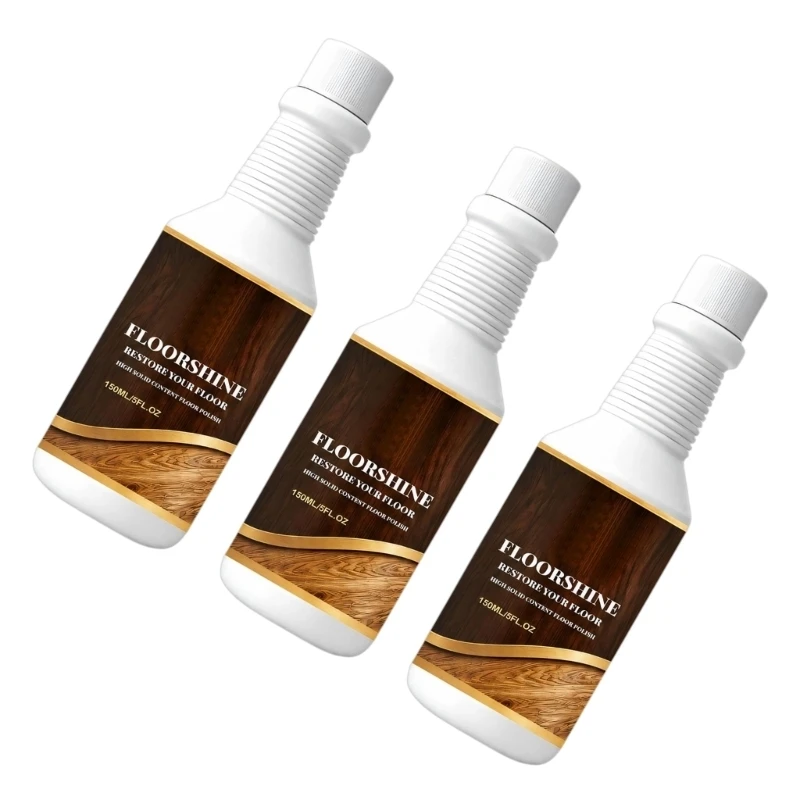 Floor Care Liquid for Wood Tile and Marble Surfaces, 150ml Floor Cleaner for Routine Cleaning and Maintenance, Home B03E