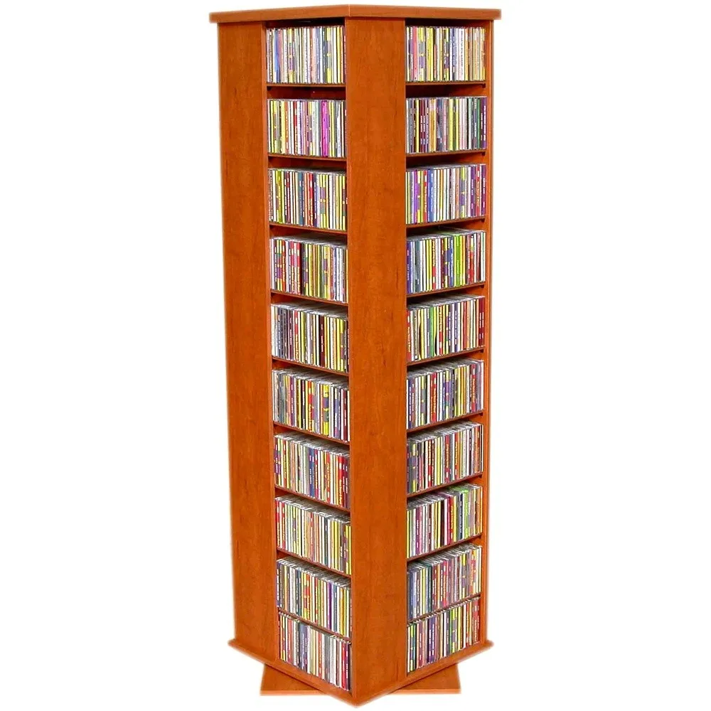 Revolving Media Tower 1000 Cherry