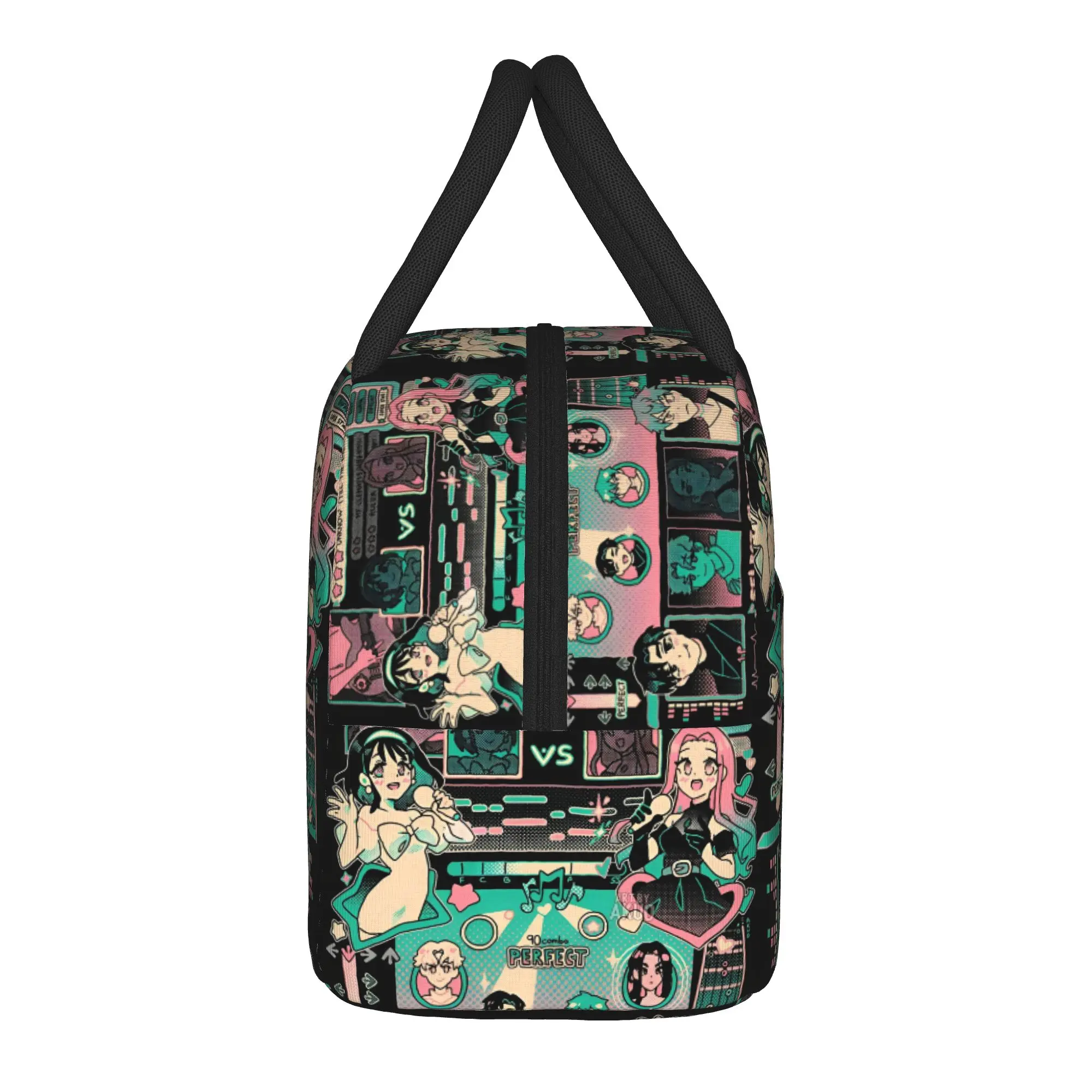 Alien Stage Lunch Bag  Office Lunch Box For Women Aesthetic Custom Thermal Tote Handbags Oxford Portable Cooler Bag