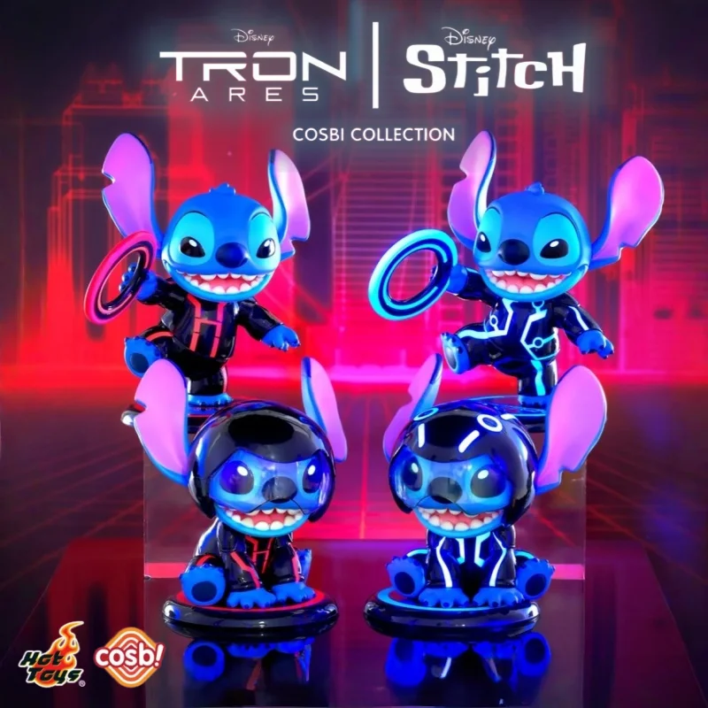 حقيقية الساخن اللعب غرزة ترون آريس صندوق أعمى الأصلي مجموعة صغيرة أنيمي الشكل معركة البدلة لعبة غامضة منصة مستقبلية