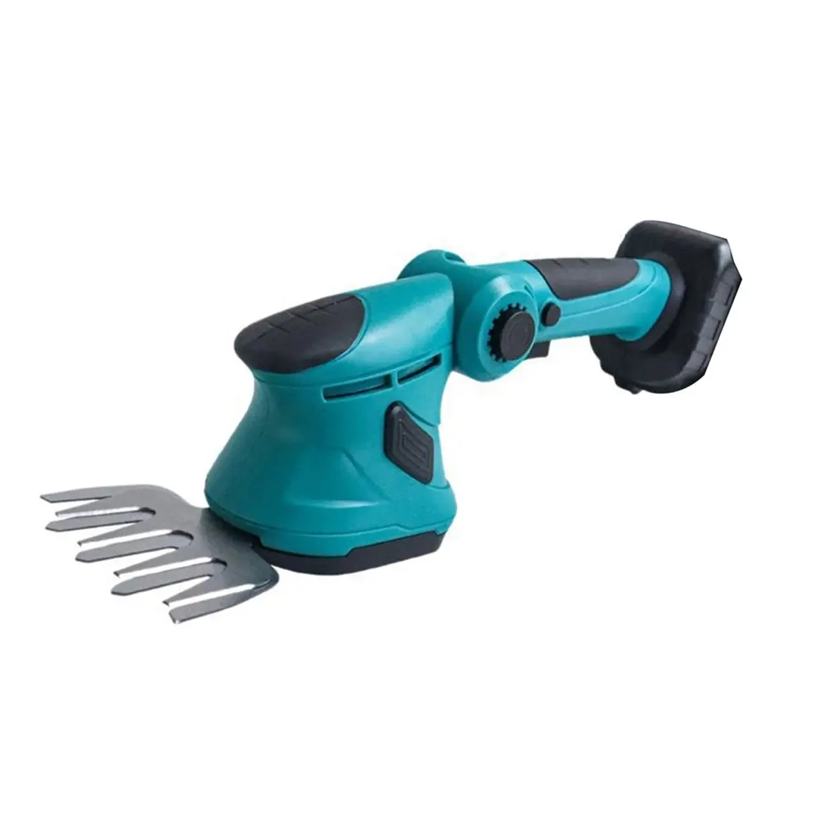 Aparador de sebes elétrico sem fio e podador de arbustos compatível com bateria de 18V