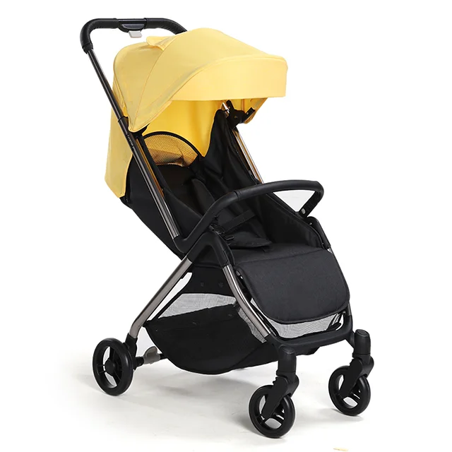 Baby stroller can be folded easily and seat the reversing two-way push baby stroller baby carriage portable stroller 2 in 1