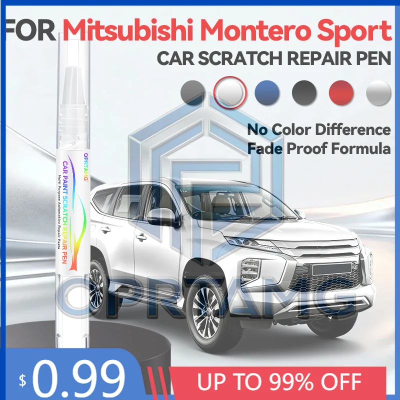 

Ручка-корректор для ремонта лакокрасочного покрытия автомобиля 2026 Hot Purpose Vehicle, для Mitsubishi Montero Sport 1996-2026, аксессуары для ремонта царапин, белый цвет