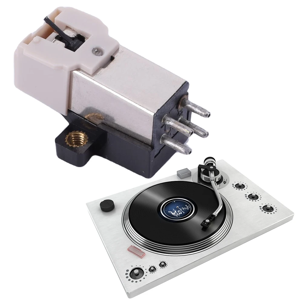 AT-3600 Replacement Phonograph Cartridge Excellent Clarity Moving Magnet Turntable Cartridge MM Cartridge for Record Player