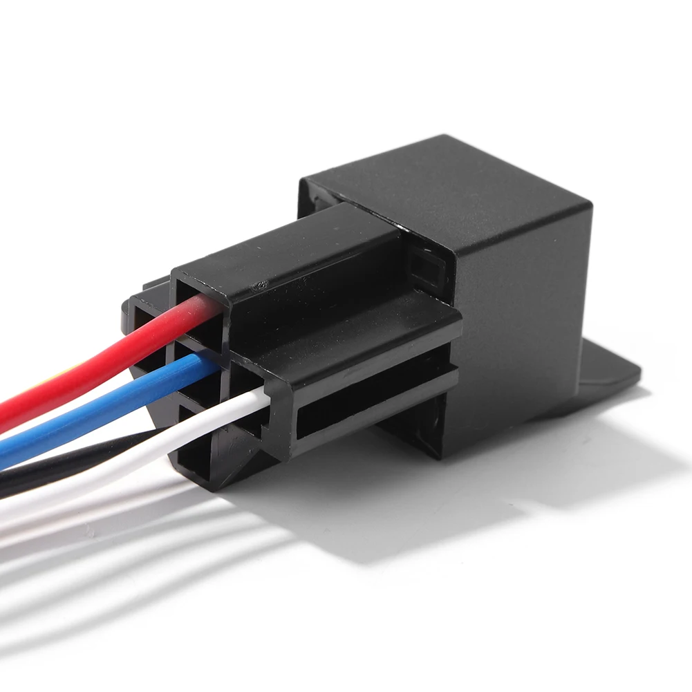 

5pcs 12 V/24 V Car Relay Replacement Parts Car Cable Relay Socket Low Power Consumption Auto Parts Accessories