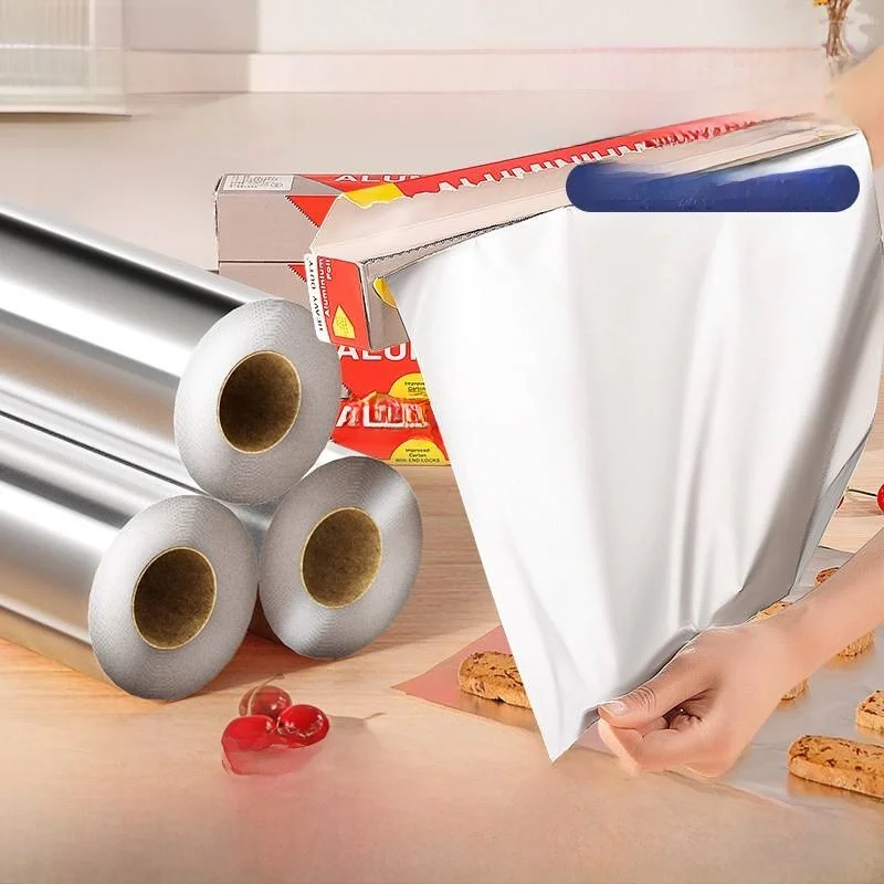 Aluminum Foil Baking Paper for Home Use Oven Air Fryer Barbecue Commercial Baking Oil Paper Kitchen Cooking Utensils view 2