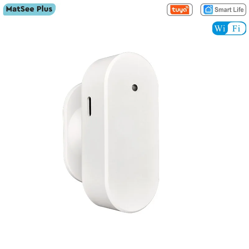 

Tuya Smart ZigBee/WiFi Human Presence Sensor Detector with 24Ghz mmWave for Smart Home/Office Automation 5VDC Plug and Play