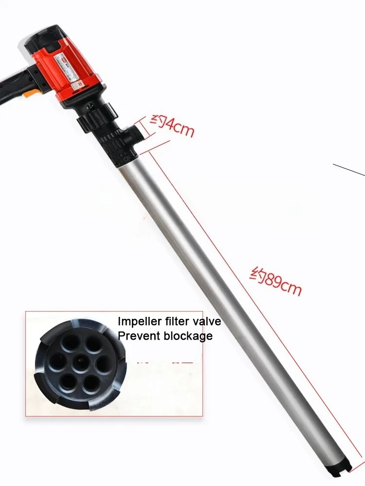 

2000 Вт портативный 220 В электрический ручной бочковой насос шестискоростной вертикальный масляный насос дизельный масляный барабан с электрическим масляным насосом