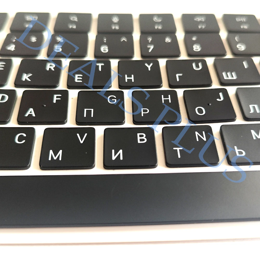 Zestaw ukraińskich nakładek na klawisze do Macbook Pro Air M1 M2 M3 A2442 A2485 A2779 A2780 A2918 A2992 A2991 A2681 A3113 A2941 A3114 A3186 A3185 — zdjęcie produktu 5