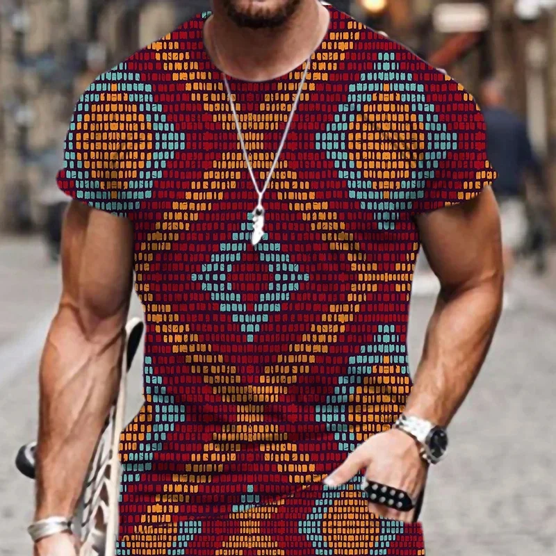 Summer Harajuku 3D African Dashiki Tribal Patterns Printing T Shirt For Men Kid Fashion Streetwear Tee Shirts Unisex 80S Clothes