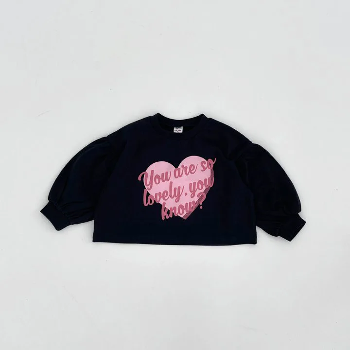 Sudadera de manga larga para bebé y niña, Jersey holgado con estampado de corazón y letras, ropa bonita para otoño, novedad