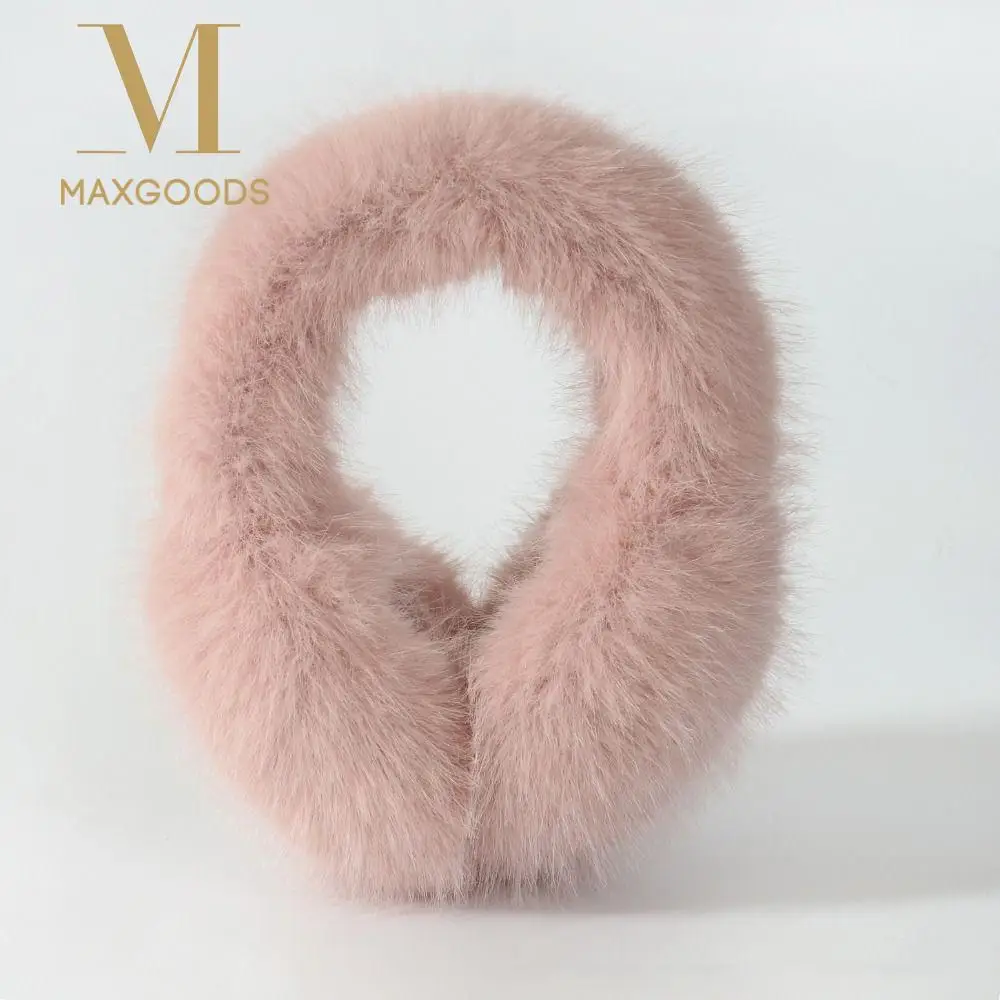 Winter Warm Soft Plush Earmuffs Cold Protection Ear Warmer Foldable Earflaps Folding Faux Fur Ear-Muffs For Women Men Outdoor