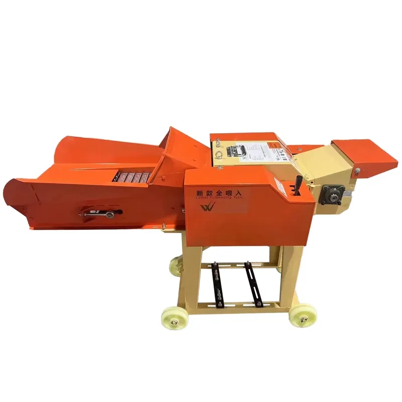 Farms-use 3 T/H 4.8T/h Feed Processing Machines Wheat Straw Peanut Straw Paddy Straw Cutting Grass Chopper Machines