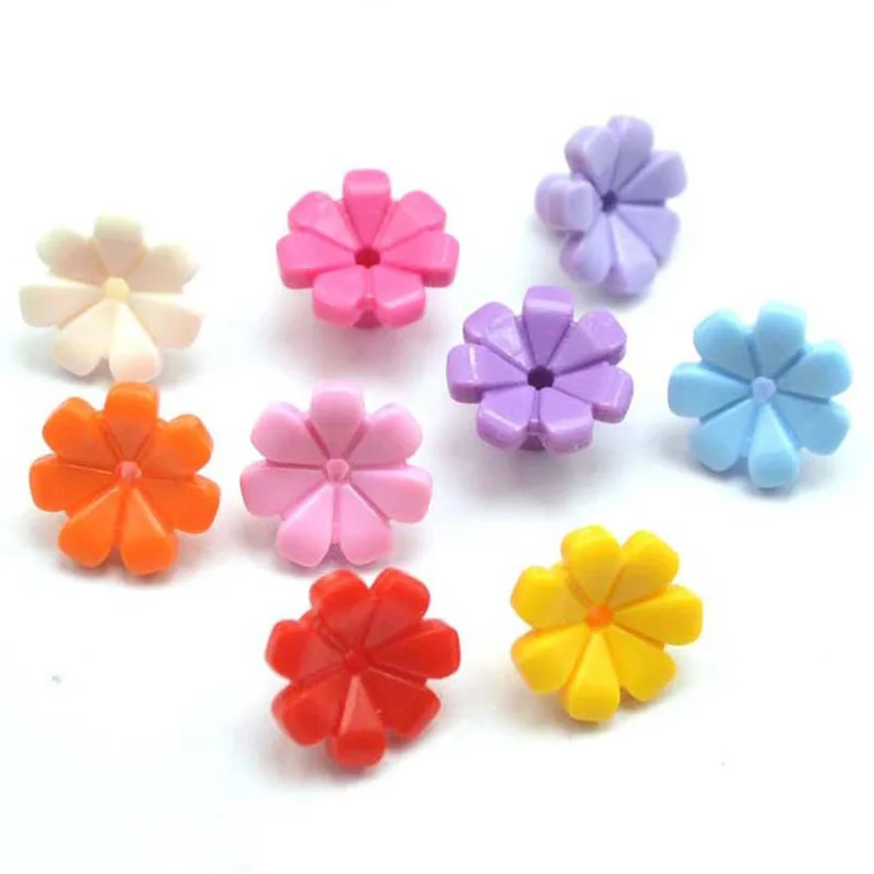 7 Petal Flowers for Small Building Block Flower Stem Plant Landscape Flower Bed Ornament Compatible with LEGO Garden 32606 95831