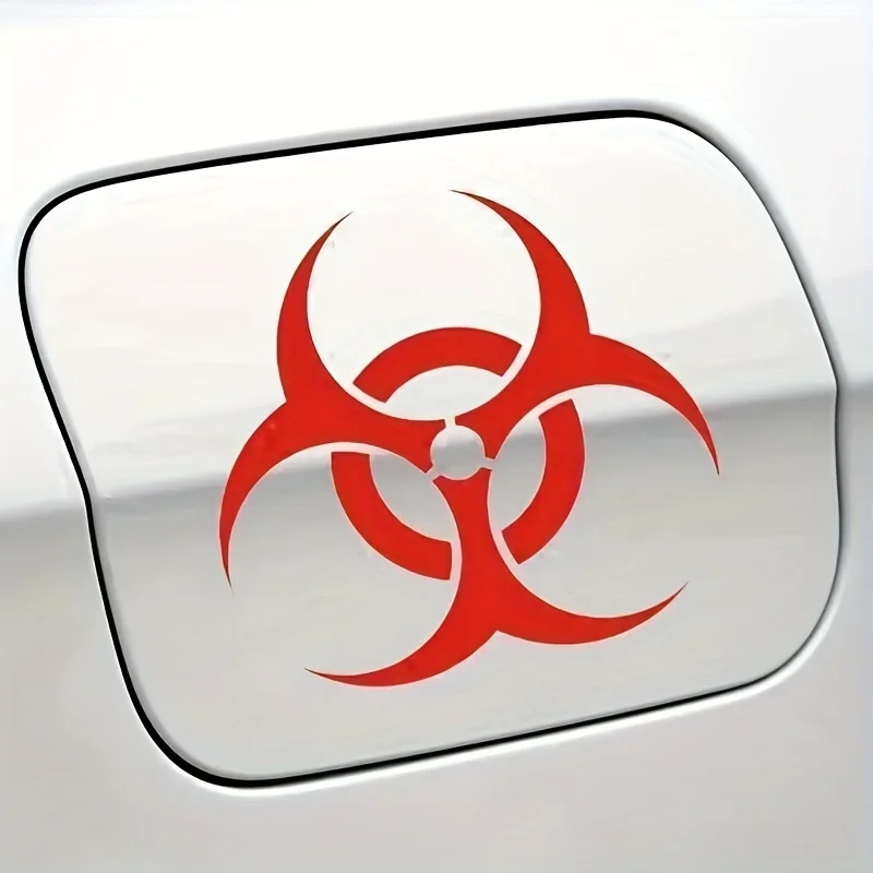 قطعة واحدة من ملصقات الفينيل Biohazard النووية - فيبي نهاية العالم لمعدات الألعاب/الخوذة/الثلاجة/جدران غرفة النوم