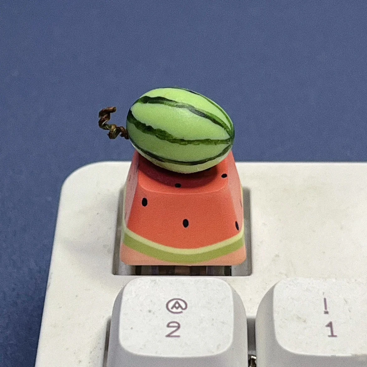 Watermelon Fruit Keycap OEM ESC ABS Keycaps Cross Axis Personalized Customize Gift R4 ESC Mechanical Keyboard Piggy Pig Keycap