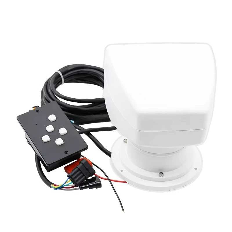 

Boat Truck Car Spotlight Yacht Searchlight Light Bulb 12V 100W Remote Control Yacht Hardware