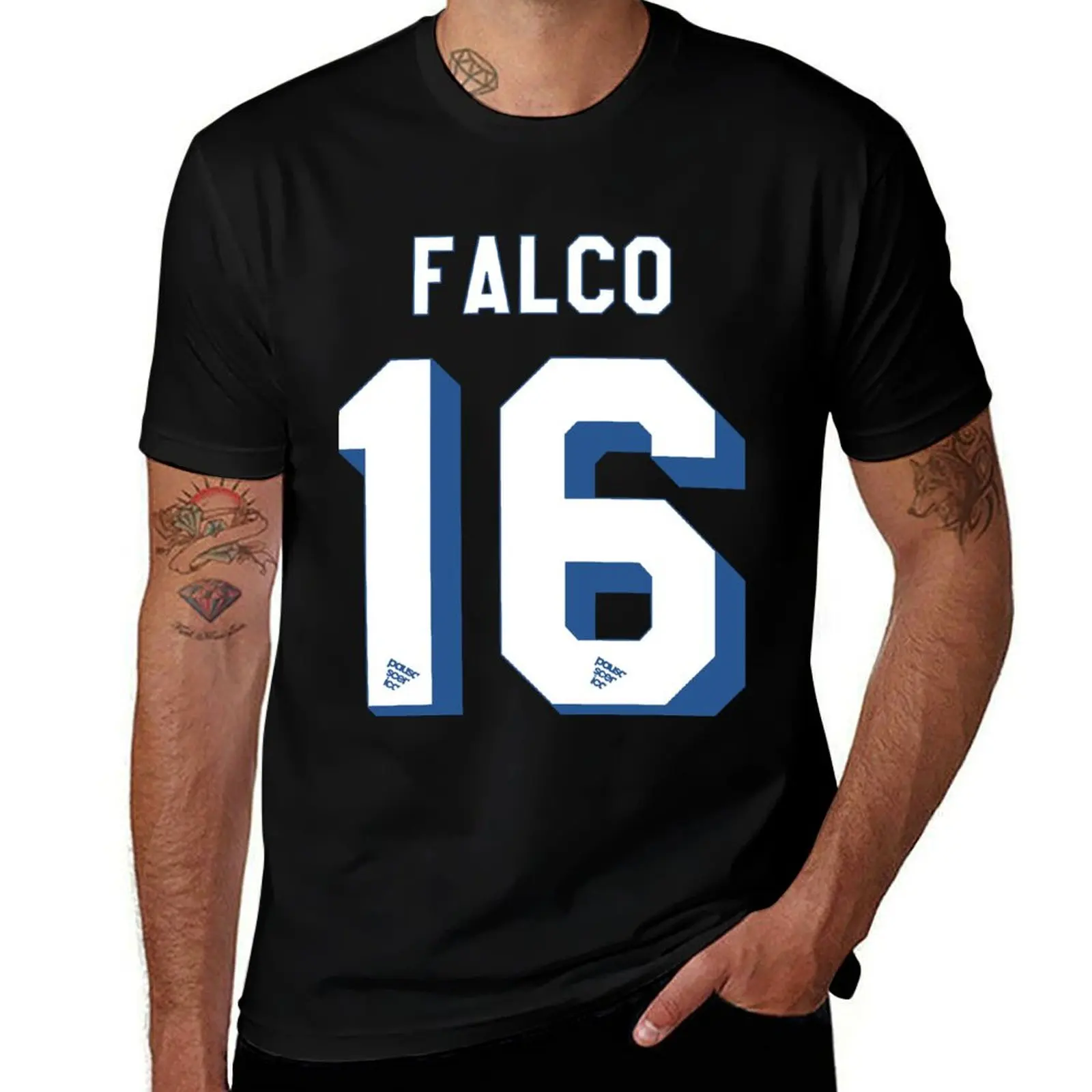 

FALCO T-Shirt funny t shirts cotton t shirt men 100% cotton luxury brand t shirts for man pack white T-shirt