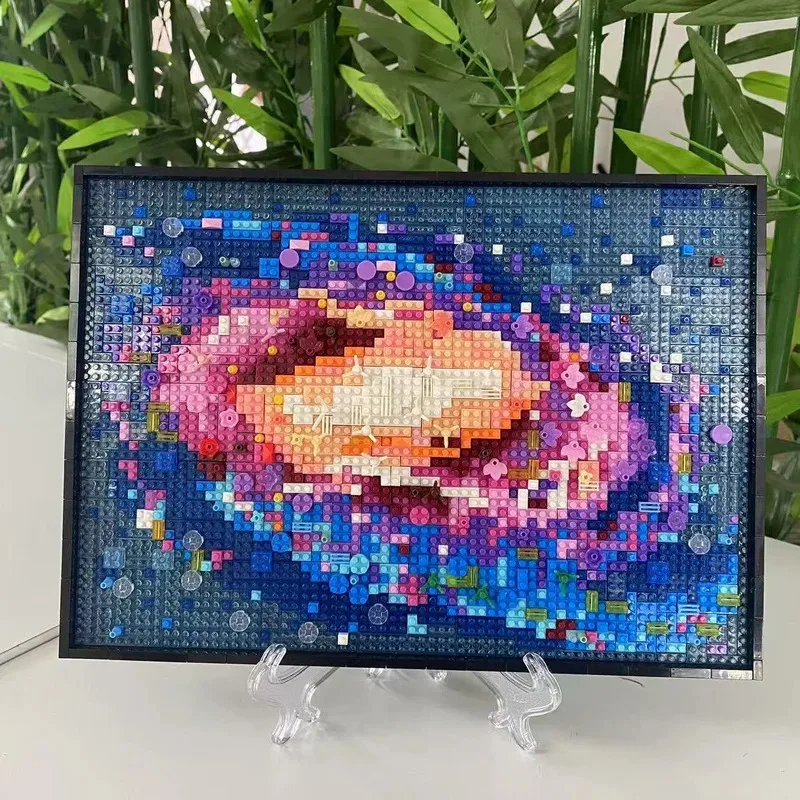 

Building Blocks 31212 Pixel Art Bricks Galaxy Building Blocks Puzzle Decoration Toy Adult Gift Home Decor Birthday Gift