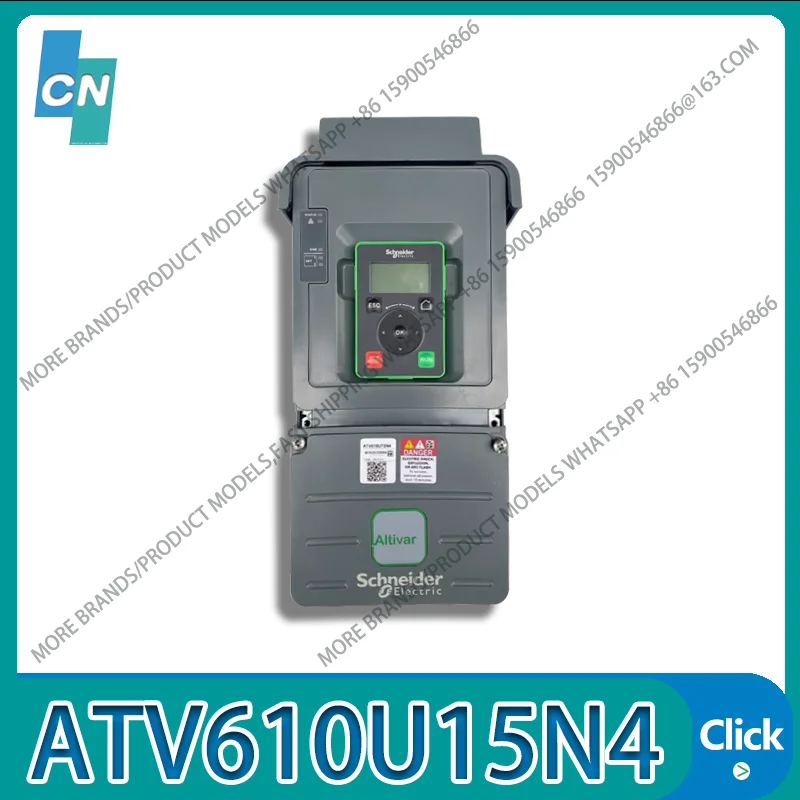 

Инвертор ATV610U15N4, оригинальный, быстрый внешний вид, неповрежденный, функционально протестирован, быстрая доставка