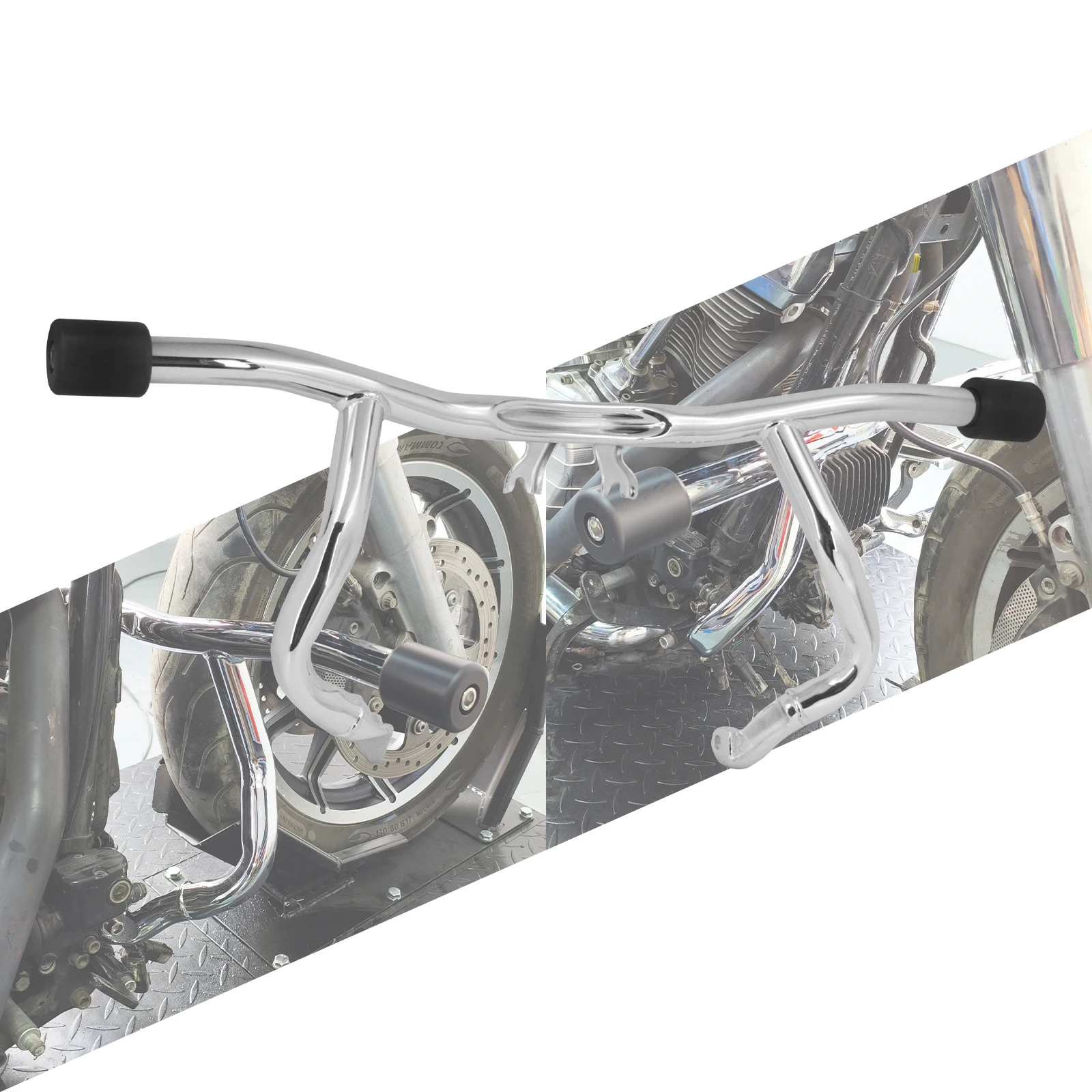 

Motorcycle Chrome Highway Engine Guard Crash Bar For Harley Touring Street Electra Glide Road King 2014-Up Road Glide 2014-Later