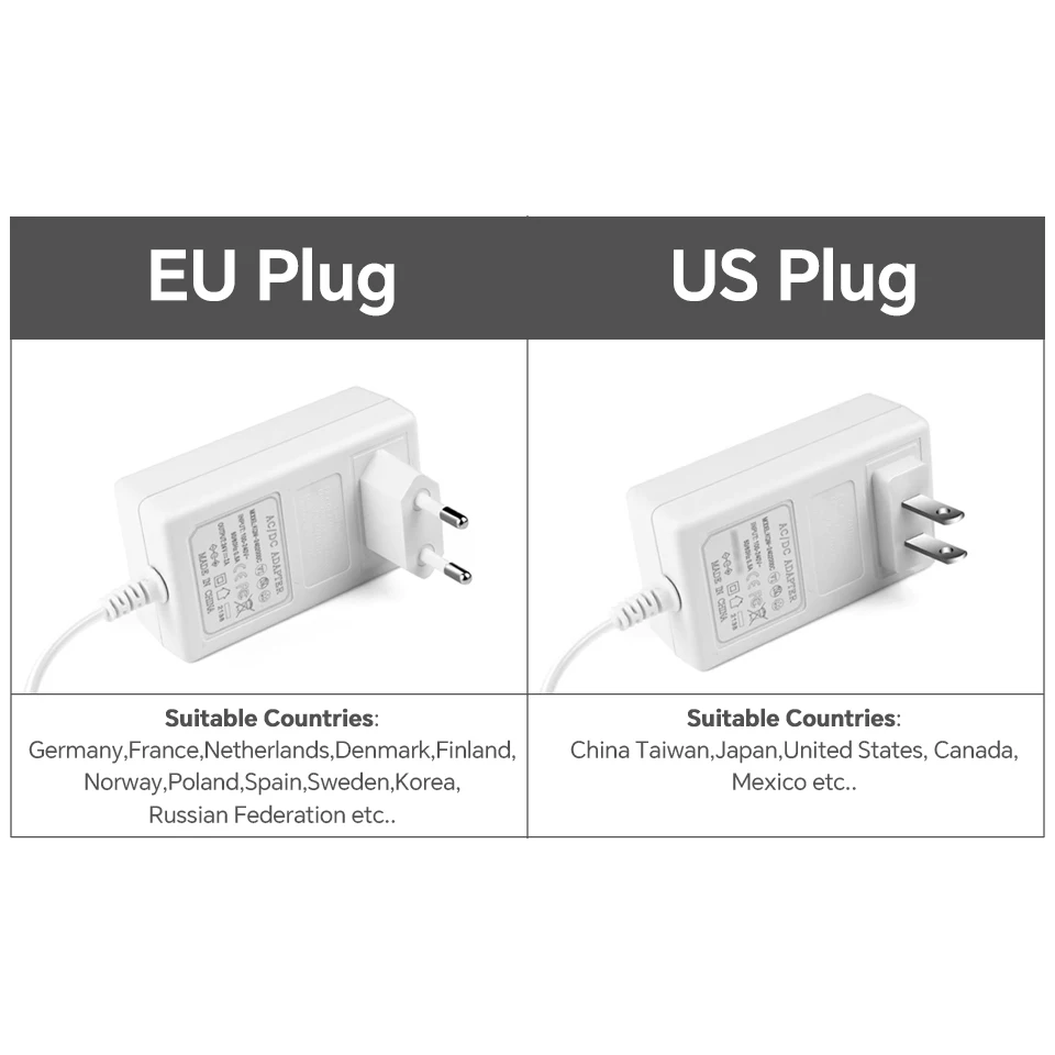 LED Under Cabinet Light Neon Strip With Hand Scan Touch Sensor Switch Dimmable For Kitchen Lighting 1-5M 12V, 10M 24V + EU Plug