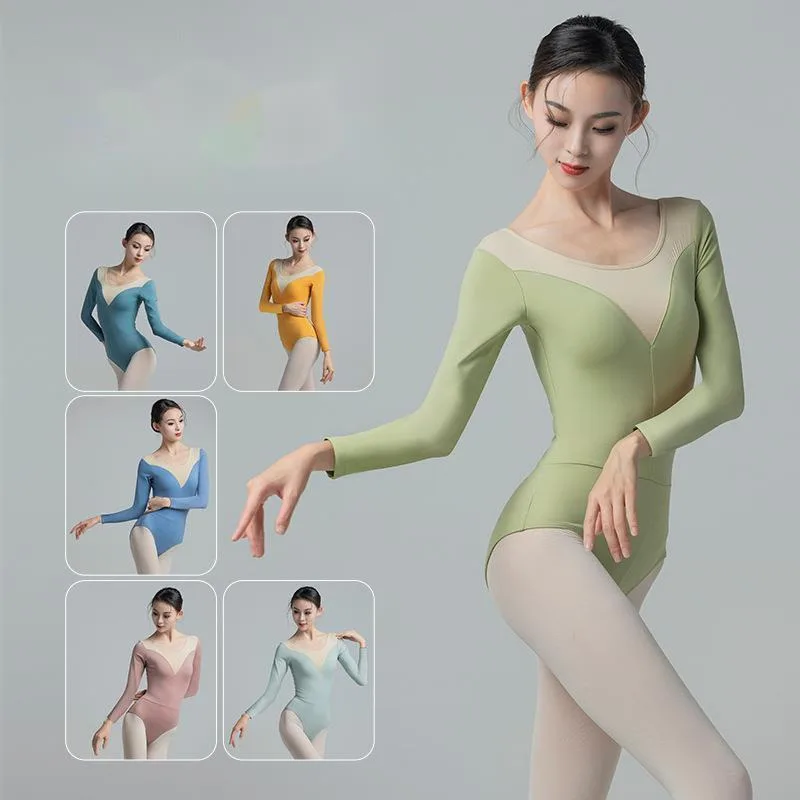 

Сетчатый балетный трико, женский костюм феи-балерины, классическая танцевальная одежда, гимнастический купальник, колготки для йоги, костюм для выступлений