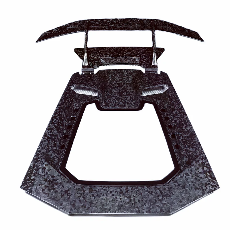 

P-style Forged Carbon Fiber Rear Spoiler for Lamborghini Huracan LP580 LP610 Rear Spoiler Cover Rear Spoiler Base Body Kit