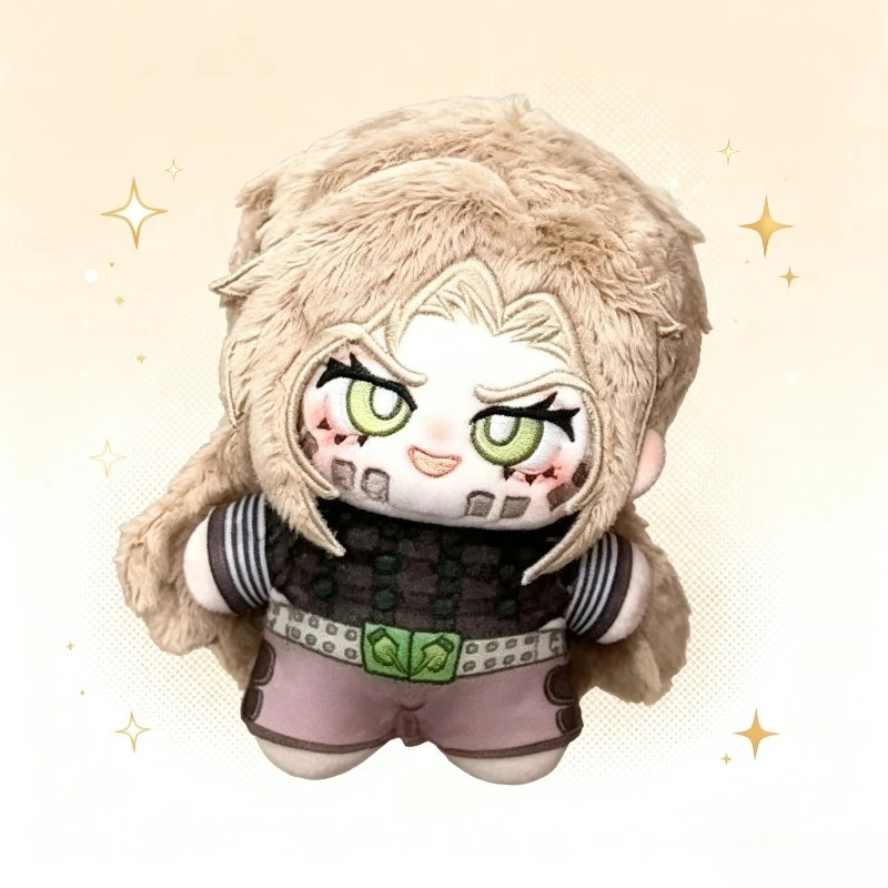 10CM Anime JOJO Bizarre Adventure Julius Caesar Zeppeli Cosplay Cute Plush Charm Plushie Knapsack Ornament Christmas Gifts