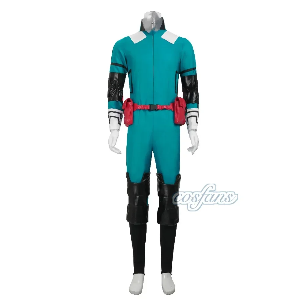 Anime My Hero Academia Cosplay Midoriya Izuku Deku Battle Cosplay Costume Unisex Costume Set Halloween