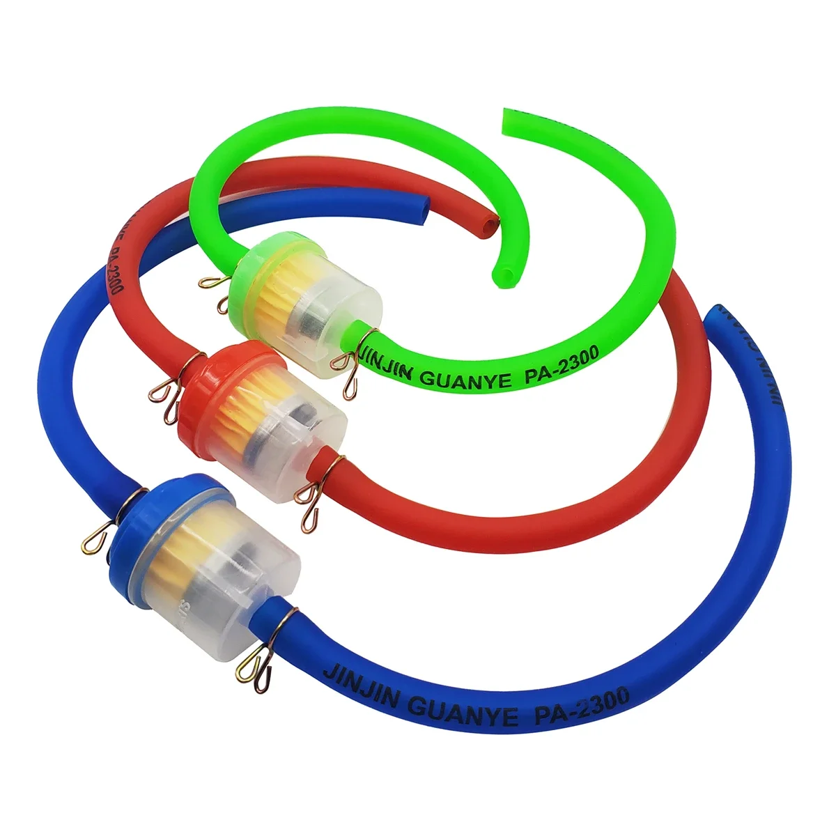 3色展開 ユニバーサル 6mm マグネット式 ガソリン燃料フィルター ガソリンクリーナー 燃料パイプ ホースライン ATV ピットバイク ダートバイク クワッド スクーター用