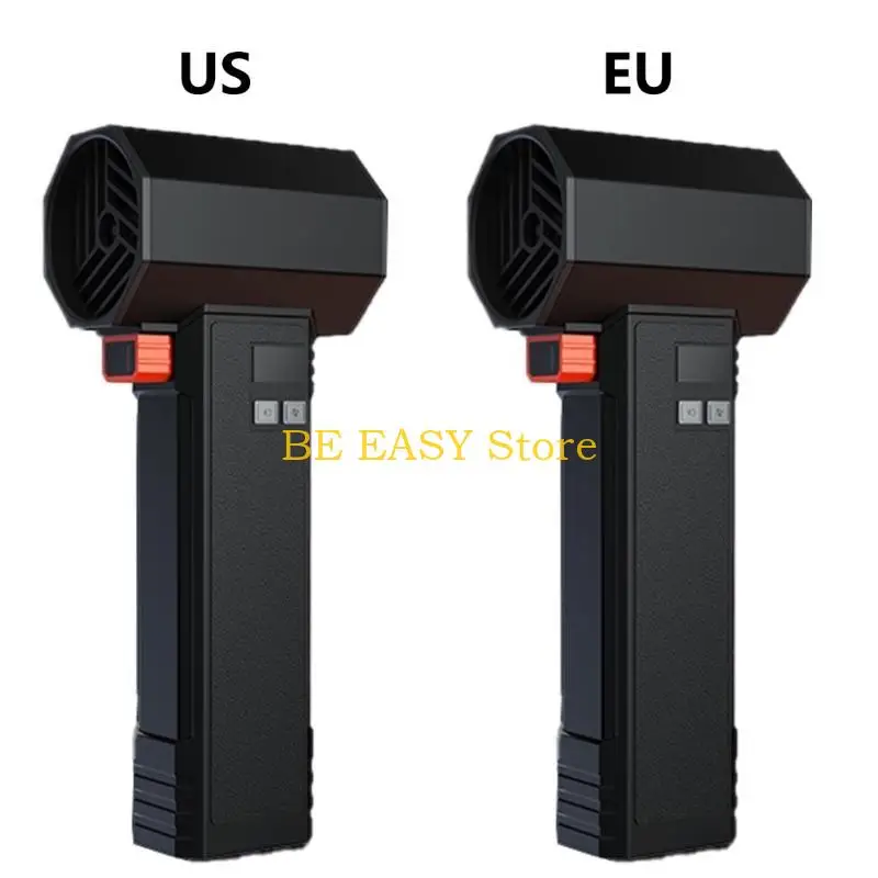 E28F منفضة الهواء المضغوط، منفاخ مجفف نفاثات 50000 دورة في الدقيقة، منفضة هواء كهربائية 4 تروس، منفضة هواء لتجفيف السيارة، لوحة