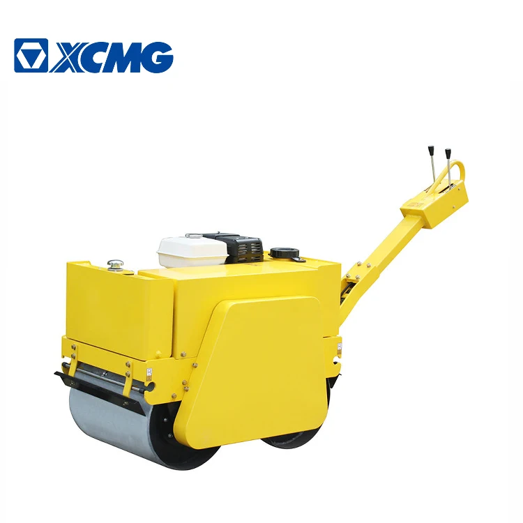 Oficjalny mini wałek drogowy XCMG XGYL642-1, prowadzony przez osoby, do prac drogowych