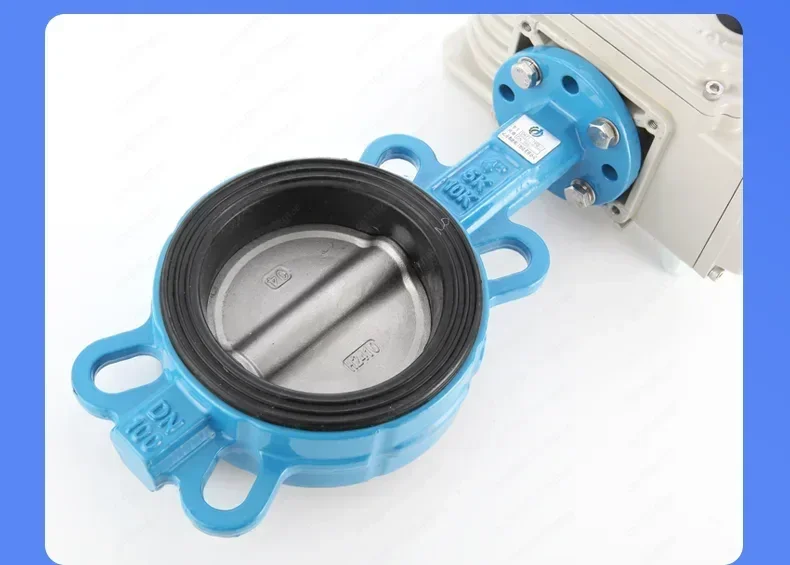 D971X-16/10Q Electric, Wafer Butterfly Valve DN 50 65 80 100