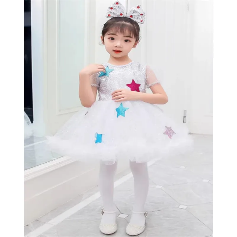 2025 bonito meninas vestido de balé para crianças menina roupas de dança crianças trajes de balé para meninas dança collant menina dancewear