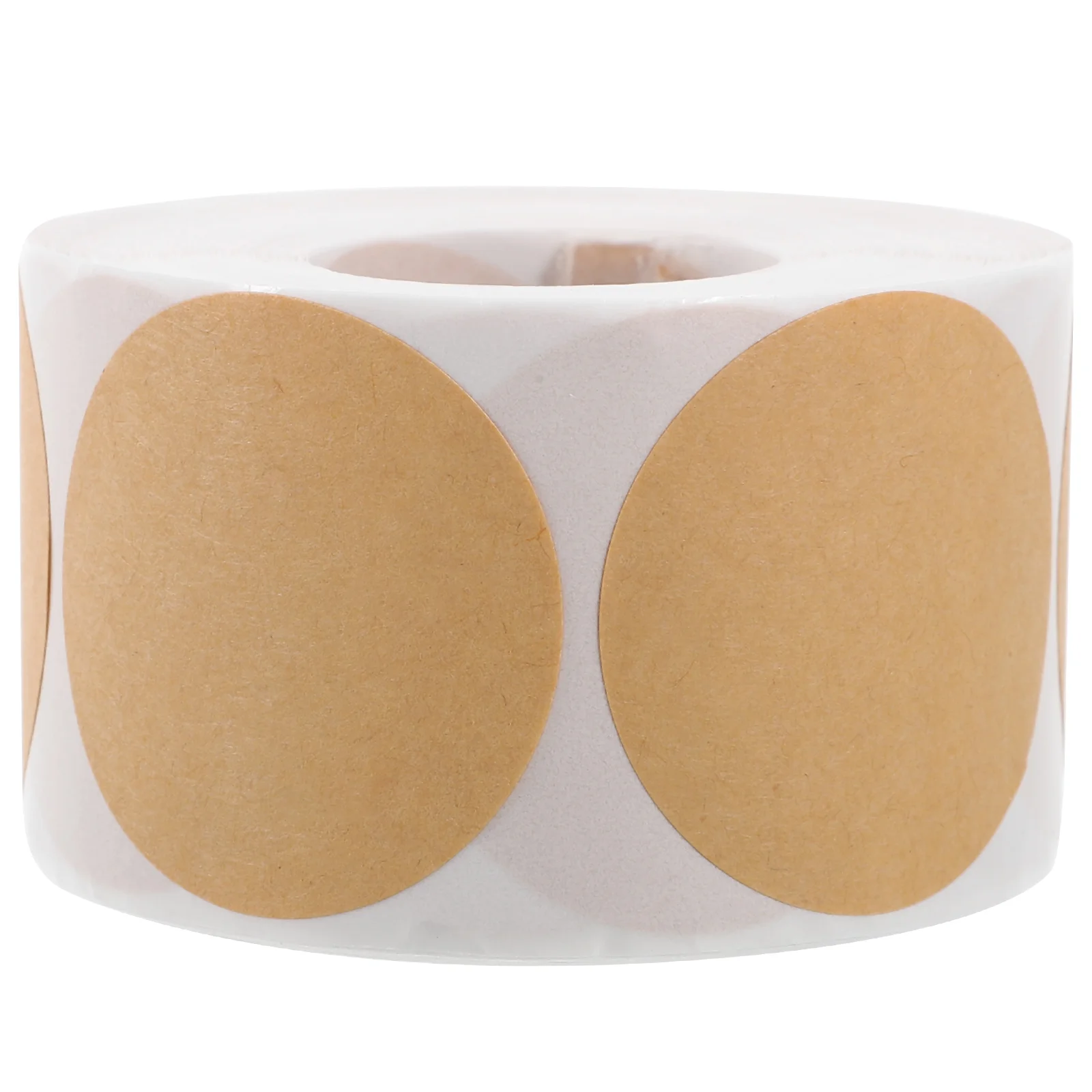 

Round 1.5 Kraft Paper Stickers Blank Name White Labels Stickers To Write On Tags Decal Multipurpose Labels Sorting C Jar