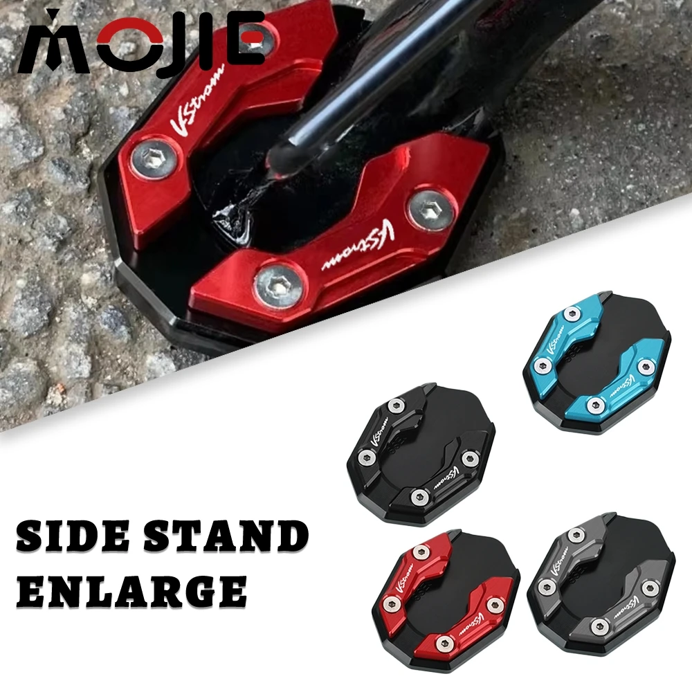 

V-STROM SX 250 SX250 Side Stand Pad Kickstand Enlarger Extension Plate For Suzuki Vstrom 250 SX 250SX 2022-2024 2025 2026 DL250