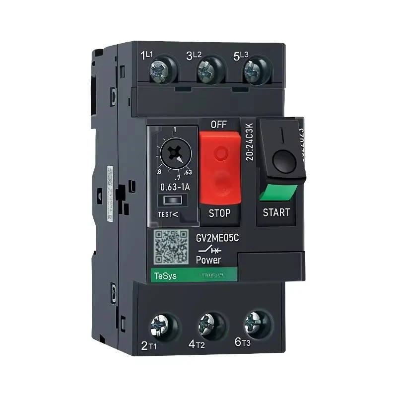Motor Protection Circuit Breaker GV2ME01C-32C Motor Start Starter Three-Phase Motor Overload Short Circuit Protection