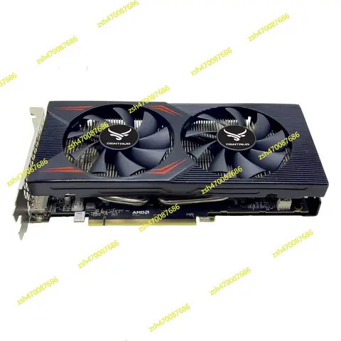 CENTAUR 8GB Radeon RX 6600 XT Amd เดสก์ท็อป GPU กราฟิกการ์ด Gddr6 วิดีโอ 128bit ใหม่พัดลม Cooler สําหรับเกม