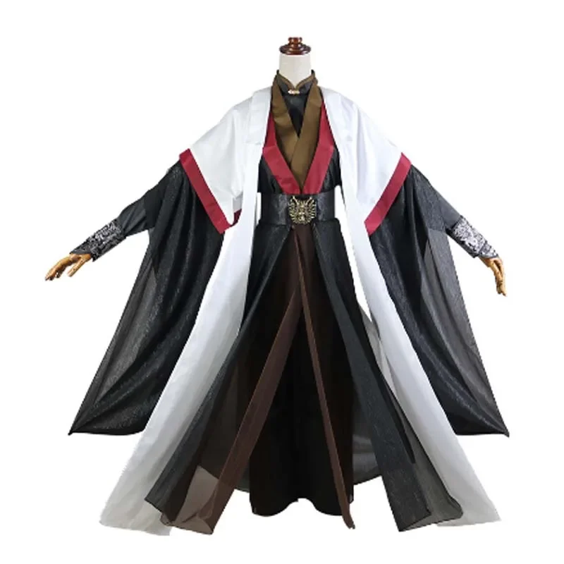 Anime The Scum Villain's Self-Saving System Costume pour hommes et femmes, Luo BingHe Cosplay, Costume de prairie, Hanfu chinois, Hallween