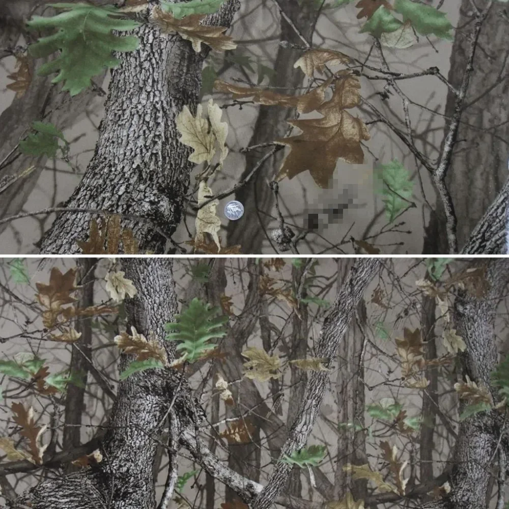 

Bionic Camouflage Fabric 1.5M Width Camo Cloth Outdoor Hide Cover Blind Handcraft DIY Hunting Accessories Tactical Gear Sewing