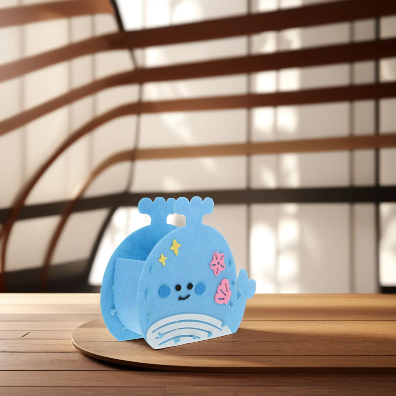 

Whale Pencil DIY Kit Kids Craft Cartoon Design Pen St Desk ganizer Storage Fabric Animal Embellishment Diy Pencil Holder