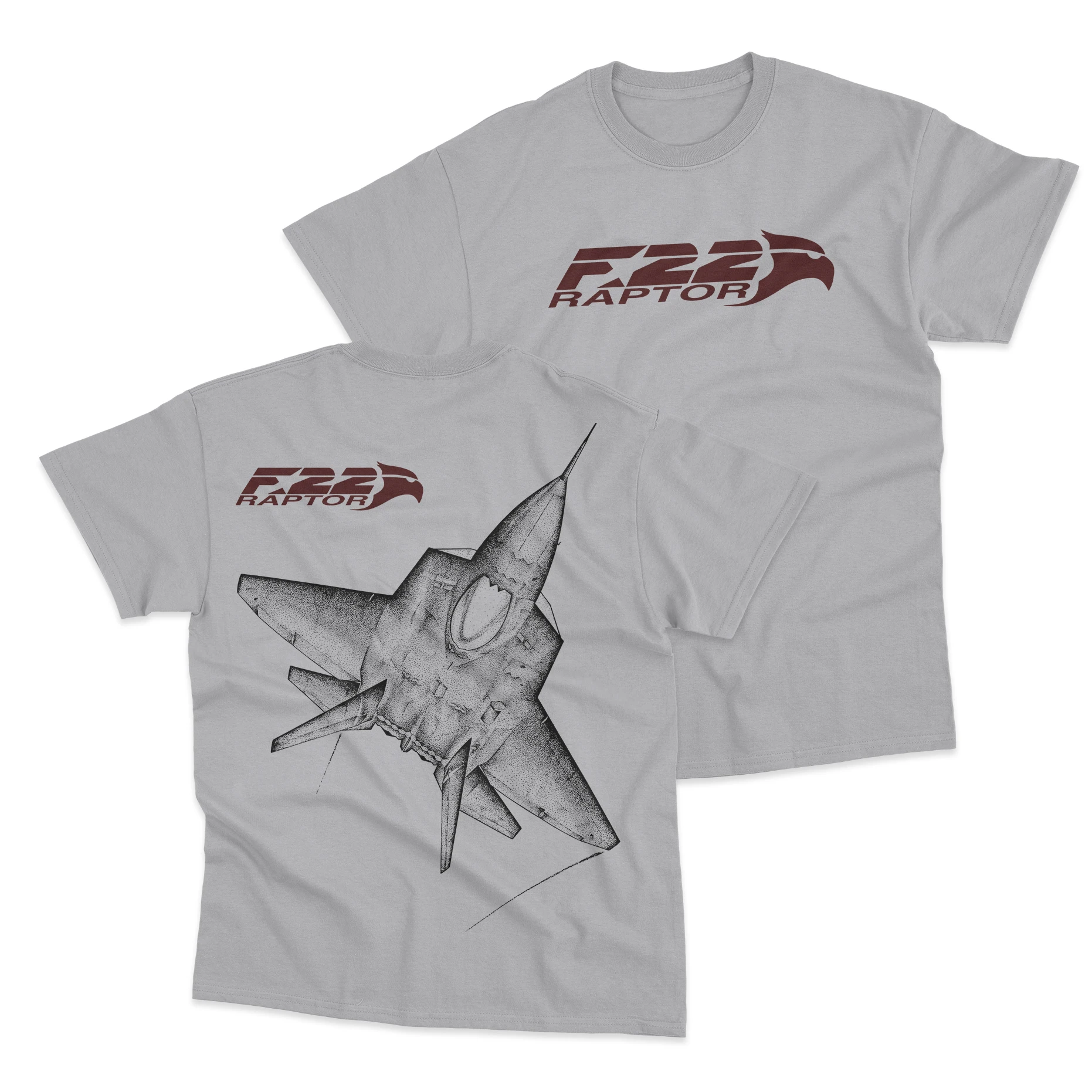 The Fifth Gen Stealth Fighter F-22 Raptor T-Shirt 100% Cotton O-Neck Summer Short Sleeve Casual Mens T-shirt Size S-3XL