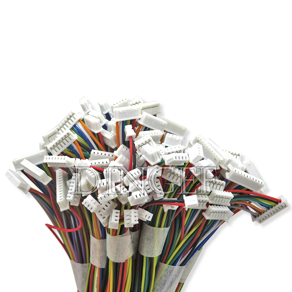 5 Juegos JST XH2.54 XH ZH PH 1,25mm 1,5mm 2,0mm 2,54mm conector de cable 2 3 4 5 6 7 8 9 10 12 pines enchufe macho y hembra