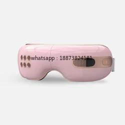 Air Pressure Vibration Digital Hot/Cold Smart Eye Massager with Heat Compress Music & Cooling 2500mAh Battery 4 Modes fast shipp