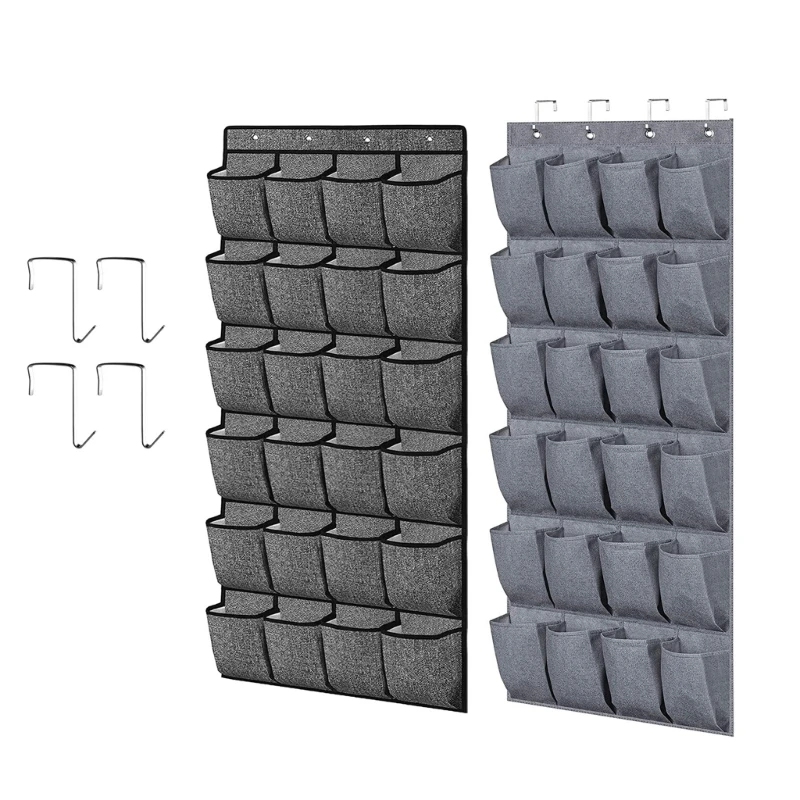 

Versatile Door with 24 Pockets for Organizing Small Items Spaces Saving Storage Bag Sock Underwear Drop shipping