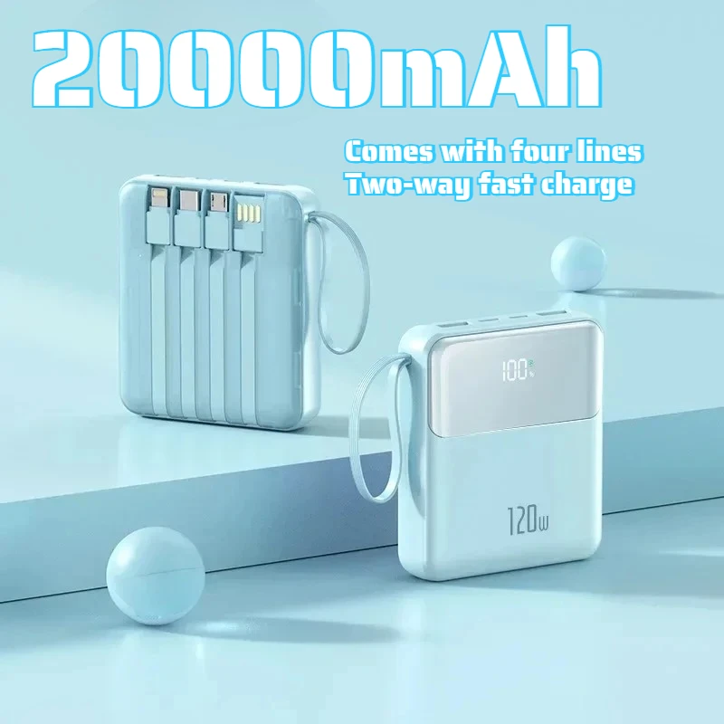 

Портативный внешний аккумулятор емкостью 20000 мАч, быстрая зарядка, мобильная мощность, цифровой дисплей, внешний аккумулятор PowerBank для IPhone, Samsung, Xiaomi