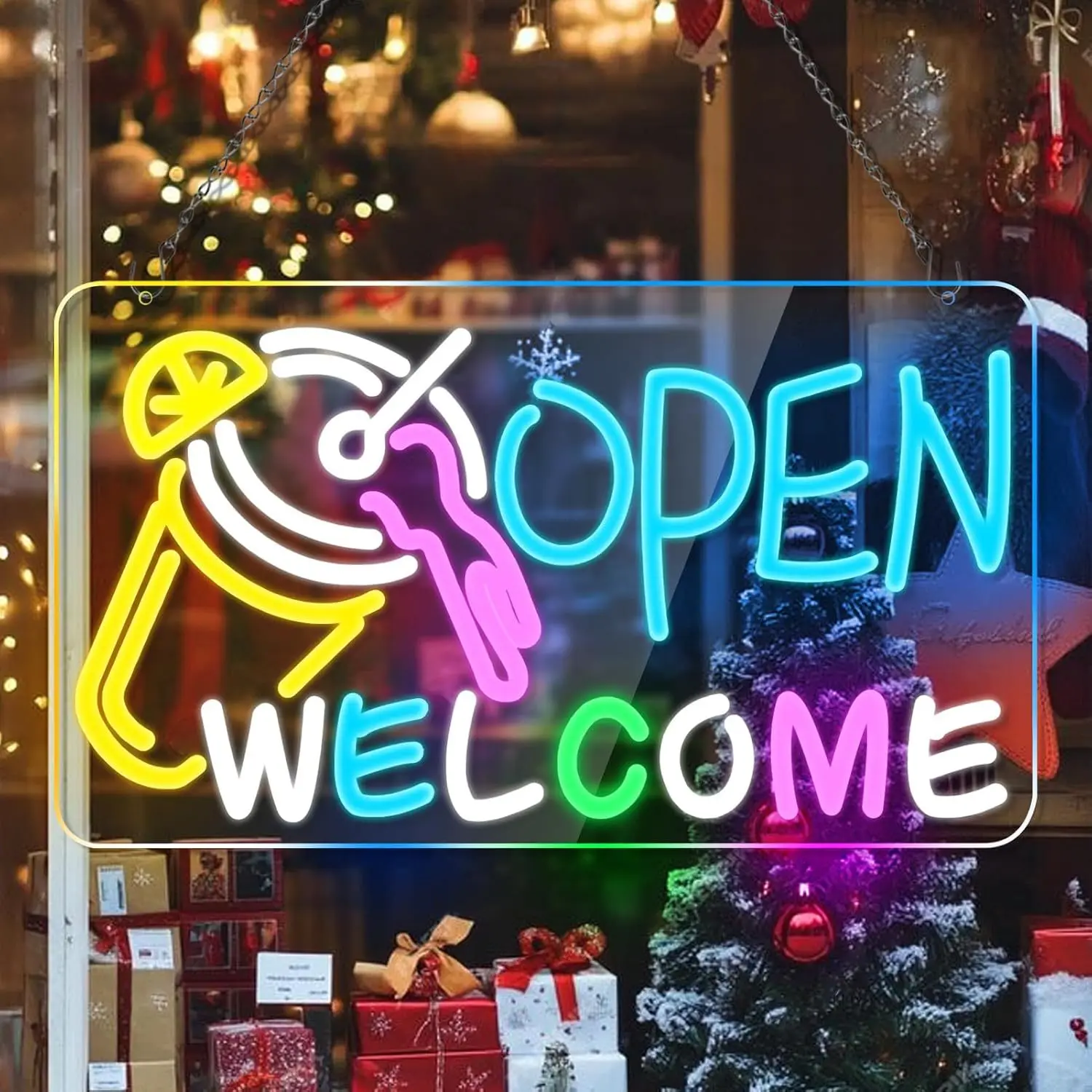 オープンLEDネオンサイン、ライトアップオープンサイン、壁、窓、店舗、バー、ホテル、レストラン、小売店、パーティー、パブ用装飾